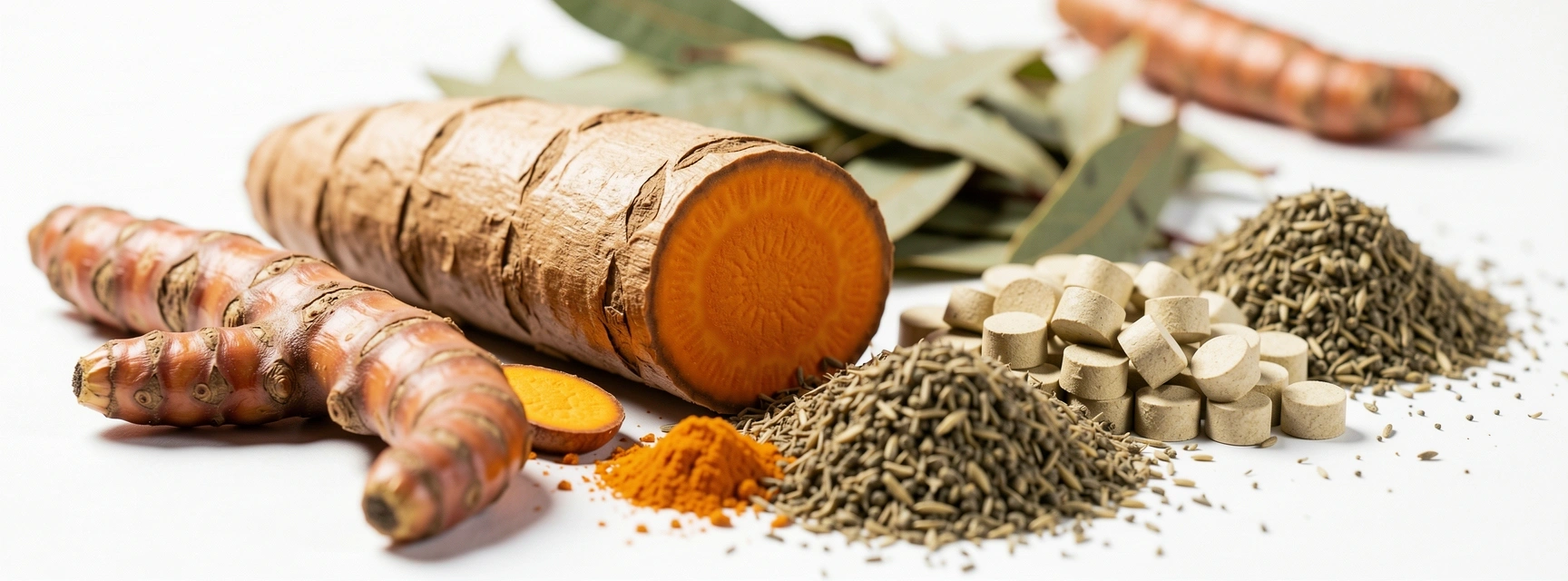 Natural raw materials for supplements